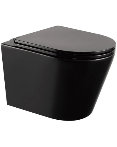 Комплект подвесной унитаз Abber Bequem AC1102MB + система инсталляции Grohe 38811kf0