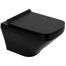 Комплект подвесной унитаз BelBagno Sela BB3201CHR-MB + BB3201SC-MB + система инсталляции Grohe 38811kf0