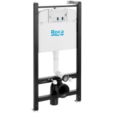 Комплект унитаза с инсталляцией Roca Meridian 7893104110 с сиденьем Микролифт и клавишей смыва Хром