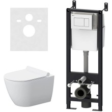 Комплект подвесной унитаз + система инсталляции Damixa Apollo DX22.IS10101.1700