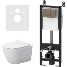 Комплект подвесной унитаз + система инсталляции Damixa Apollo DX22.IS10151.1700