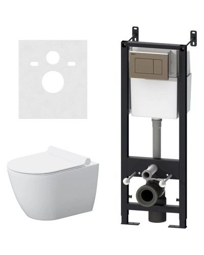 Комплект подвесной унитаз + система инсталляции Damixa Apollo DX22.IS10151.1700