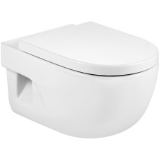 Комплект унитаза Roca Meridian N 346247000+8012A200B с инсталляцией Geberit Duofix Plattenbau Delta UP100 458.125.21.1 с сиденьем Микролифт и клавишей смыва Хром