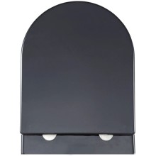 Комплект подвесной унитаз SSWW CT2037black + система инсталляции Tece 9400412