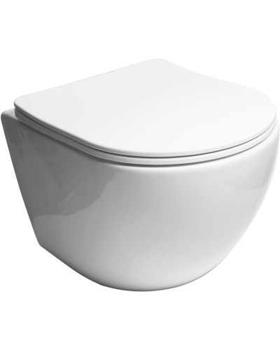 Комплект подвесной унитаз SantiLine SL-5005 + система инсталляции Tece 9400412