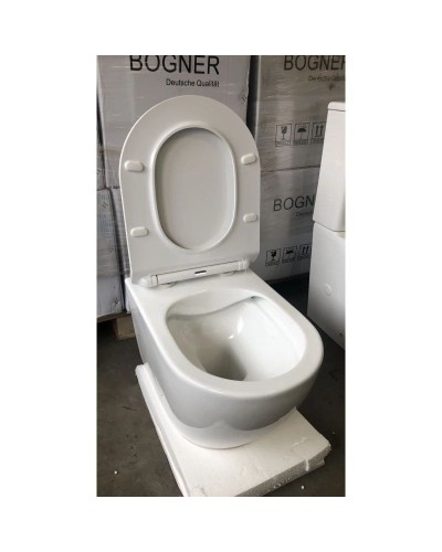 Комплект подвесной унитаз Bogner BR-4477 + система инсталляции Tece 9400412