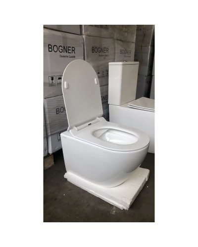 Комплект подвесной унитаз Bogner BR-4477 + система инсталляции Tece 9400412