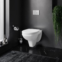 Комплект подвесной унитаз Damixa Jupiter DX77C1738SC + система инсталляции Tece 9400412