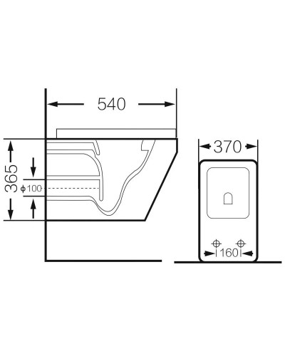 Комплект подвесной унитаз Grossman GR-4440S + система инсталляции Tece 9400412