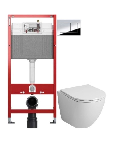 Комплект подвесной унитаз Grossman GR-4455S + система инсталляции Tece 9400412