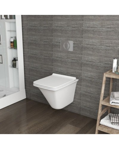 Комплект подвесной унитаз Grossman GR-4413S + система инсталляции Tece 9400412