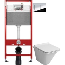 Комплект подвесной унитаз Grossman GR-4413S + система инсталляции Tece 9400412
