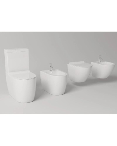 Комплект подвесной унитаз Timo Kulo TK-403 + система инсталляции Tece 9400412