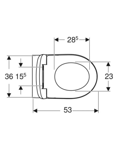 Комплект подвесной унитаз Geberit Renova 500.800.00.1 + система инсталляции Tece 9400412