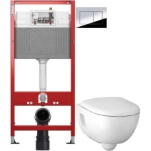 Комплект подвесной унитаз Geberit Renova 500.800.00.1 + система инсталляции Tece 9400412