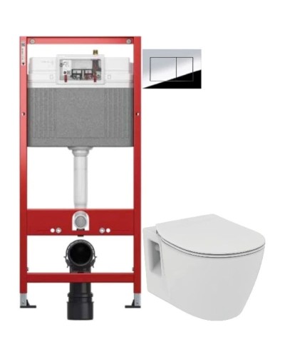 Комплект подвесной унитаз Ideal Standard Connect E822301 + система инсталляции Tece 9400412