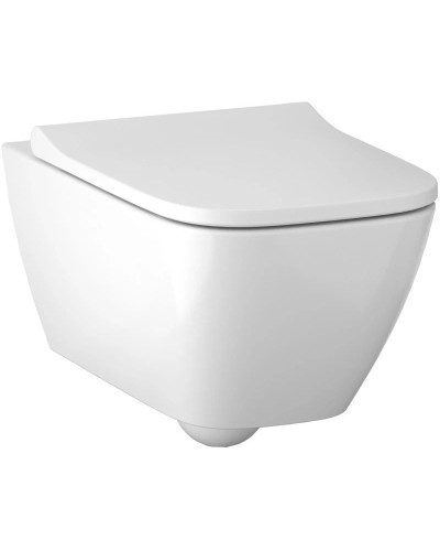 Комплект подвесной унитаз Geberit Smyle Square 500.683.01.1 + система инсталляции Tece 9400412