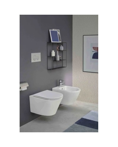 Комплект подвесной унитаз Jacob Delafon Rodin+ EDY102-00 + E23280-00 + система инсталляции Tece 9400412