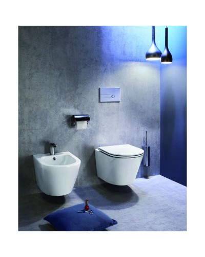 Комплект подвесной унитаз Jacob Delafon Rodin+ EDY102-00 + E23280-00 + система инсталляции Tece 9400412