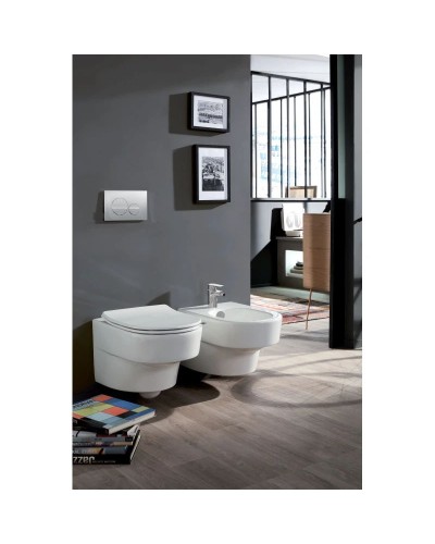 Комплект подвесной унитаз Jacob Delafon Odeon Rive Gauche EDR102-00 + E24889-00 + система инсталляции Tece 9400412