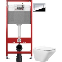 Комплект подвесной унитаз Vincea Neo-M VT1-17 + система инсталляции Tece 9400412