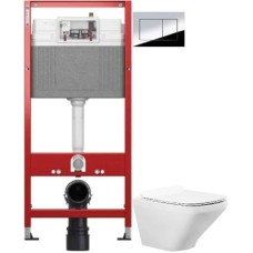 Комплект подвесной унитаз Vincea Neo-M VT1-17 + система инсталляции Tece 9400412