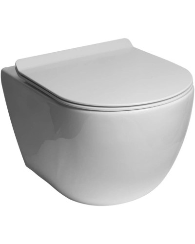 Комплект подвесной унитаз SantiLine SL-5002 + система инсталляции Tece 9400412