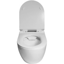 Комплект подвесной унитаз SantiLine SL-5002 + система инсталляции Tece 9400412