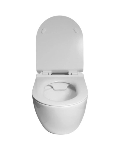 Комплект подвесной унитаз SantiLine SL-5002 + система инсталляции Tece 9400412