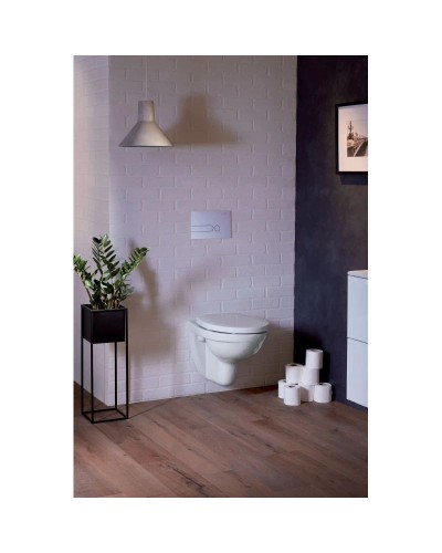 Комплект подвесной унитаз Jacob Delafon Patio E4187-00 + E4267-00 + система инсталляции Tece 9400412