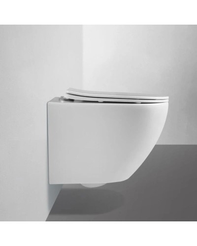 Комплект подвесной унитаз Abber Bequem AC1100 + система инсталляции Tece 9400412