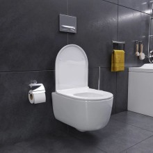 Комплект подвесной унитаз Damixa Sirius DX86C1700SC + система инсталляции Tece 9400412