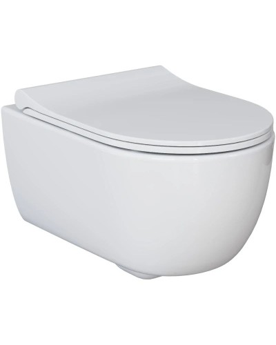 Комплект подвесной унитаз Ambassador Abner 103T20001R-102T20001S + система инсталляции Tece 9400412