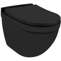 Комплект подвесной унитаз Jaquar Solo SLS-BLM-6953BIUFSM + система инсталляции Tece 9400412