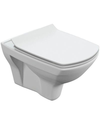 Комплект подвесной унитаз Cersanit Carina MZ-CARINA-XL-COn-S-DL-E + система инсталляции Tece 9400413