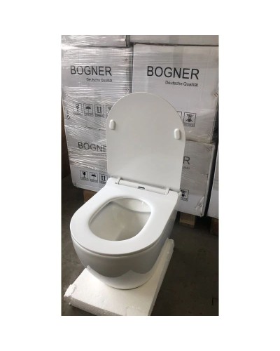 Комплект подвесной унитаз Bogner BR-4477 + система инсталляции Tece 9400413