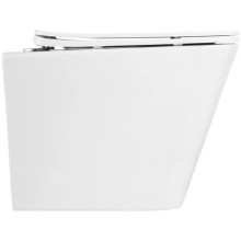 Комплект подвесной унитаз BelBagno Due BB3103CHR/SC + система инсталляции Tece 9400413