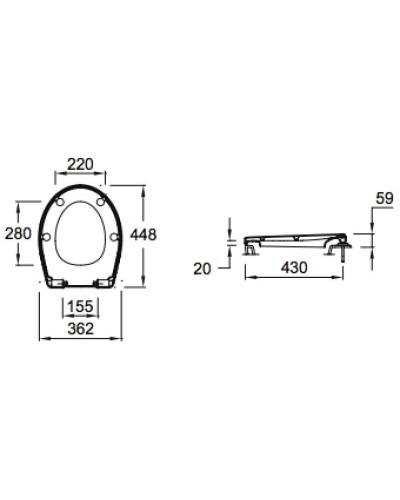 Комплект подвесной унитаз Jacob Delafon Patio E4187-00 + E70021-00 + система инсталляции Tece 9400413