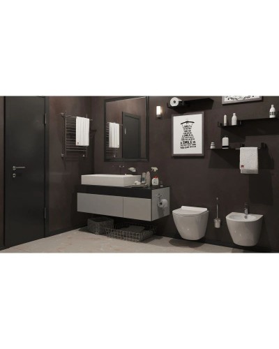 Комплект подвесной унитаз Timo Kulo TK-403 + система инсталляции Tece 9400413