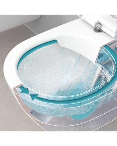 Комплект подвесной унитаз Villeroy & Boch Subway 2.0 5614R201 + система инсталляции Tece 9400413