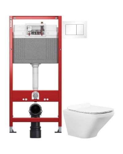 Комплект подвесной унитаз Vincea Neo-M VT1-17 + система инсталляции Tece 9400413