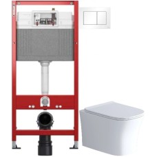 Комплект подвесной унитаз Grossman GR-4474S + система инсталляции Tece 9400413