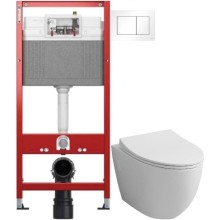 Комплект подвесной унитаз Grossman GR-4451S + система инсталляции Tece 9400413