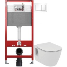 Комплект подвесной унитаз Ideal Standard Connect E822301 + система инсталляции Tece 9400413