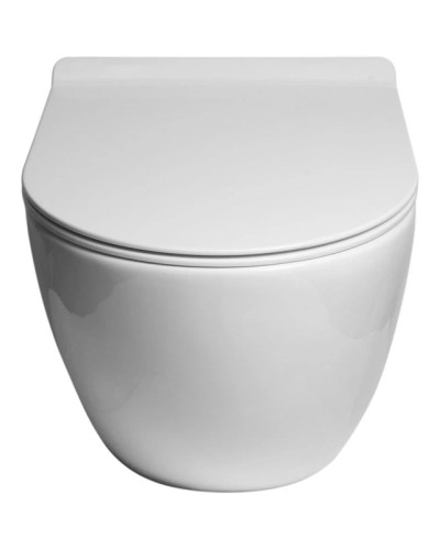 Комплект подвесной унитаз SantiLine SL-5002 + система инсталляции Tece 9400413