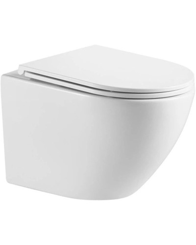 Комплект подвесной унитаз WeltWasser Merzbach 041 GL-WT + система инсталляции Tece 9400413