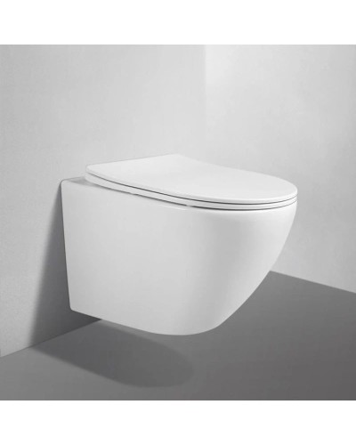 Комплект подвесной унитаз Abber Bequem AC1100 + система инсталляции Tece 9400413