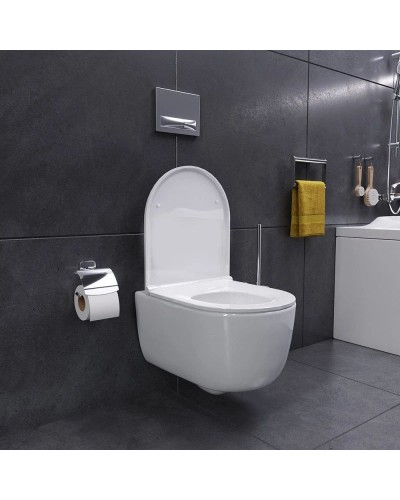 Комплект подвесной унитаз Damixa Sirius DX86C1700SC + система инсталляции Tece 9400413