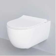 Комплект подвесной унитаз Ambassador Abner 103T20001R-102T20001S + система инсталляции Tece 9400413