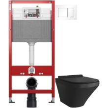 Комплект подвесной унитаз Grossman GR-4440BMS + система инсталляции Tece 9400413